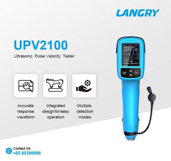 LANGARY SINGAPORE Ultrasonic Pulse Velocity Tester UPV2100
