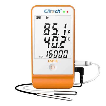 Temperature and Humidity Data Logger -40 F to 158 F Max Accuracy