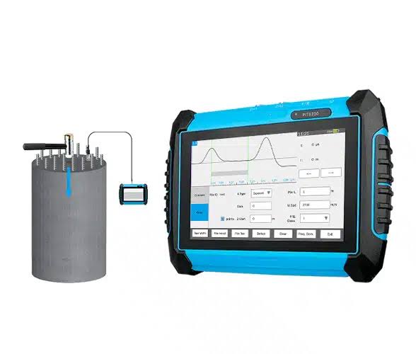 langry PIT low strain pile integrity tester