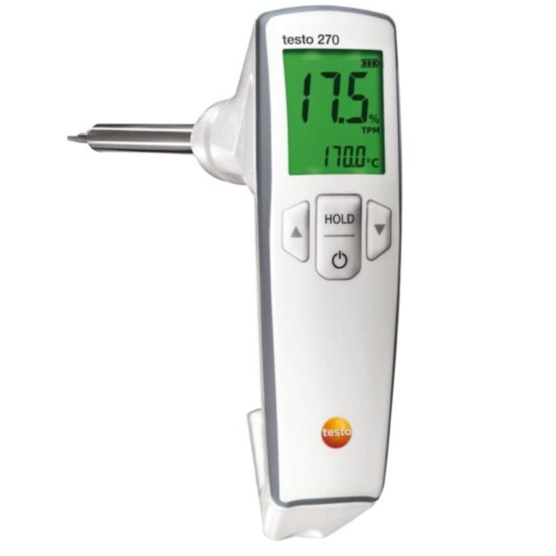 Testo 270 Cooking Oil Quality Tester – Digital TPM & Temperature Meter