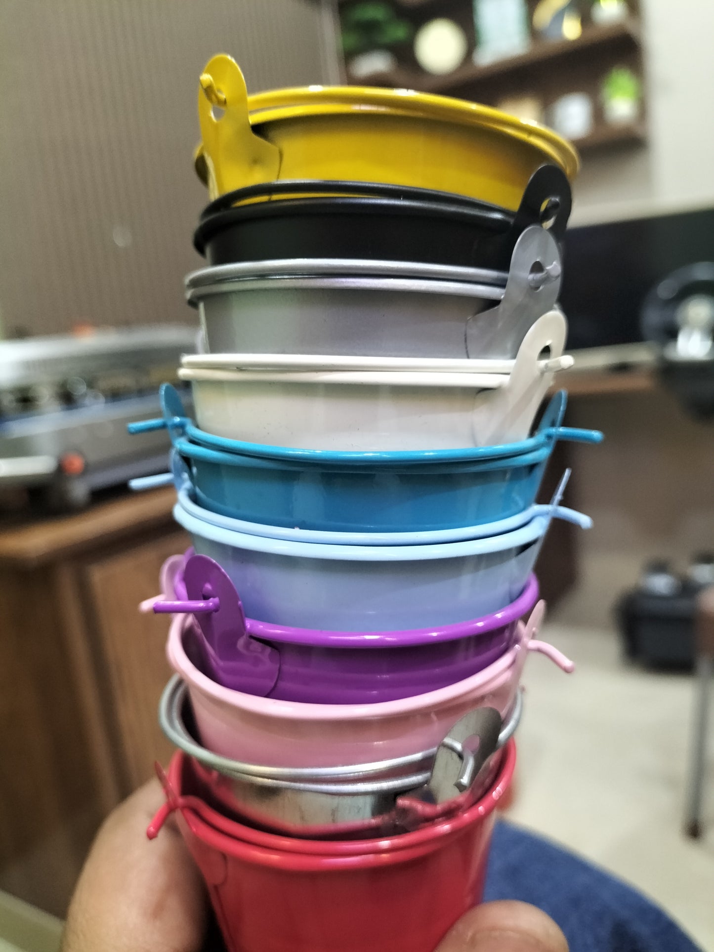 Colorful decoration Buckets