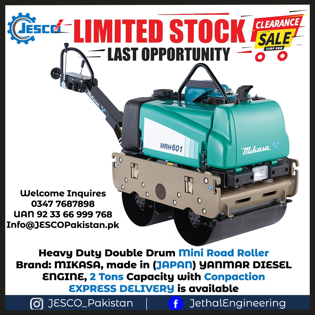 Double Drum Mini Road Roller