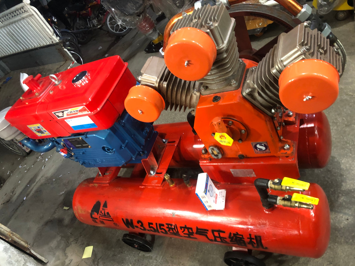 Twin Tank Air Compressor