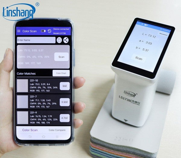 Color Analyzer Instrument Digital Colorimeter Color Difference Meter Color Analyzer – Jesco Pakistan