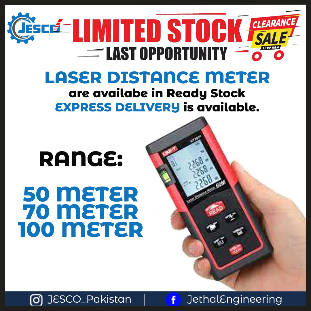 Distance Measuring Instruments Jamar Laser Distance Meter – Jesco Pakistan