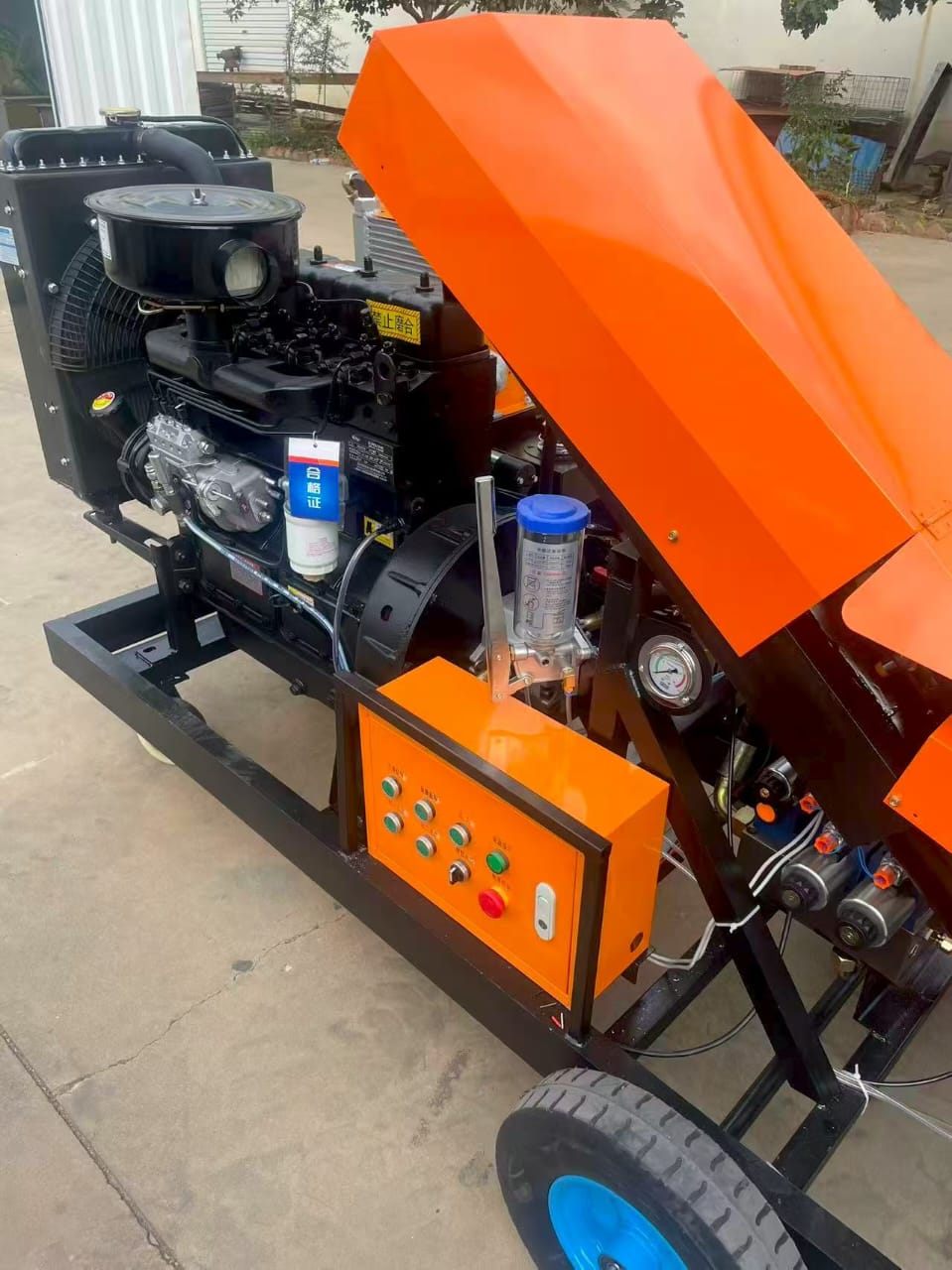 Concrete Pump Mini Stationery Concrete Pump