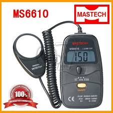 Digital light meter MS6610