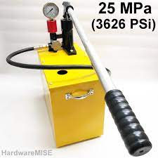 Manual Hydraulic Water Pipe Pressure Testing Pump