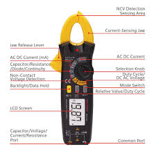 AC/DC Mili AMP CLamp Meter
