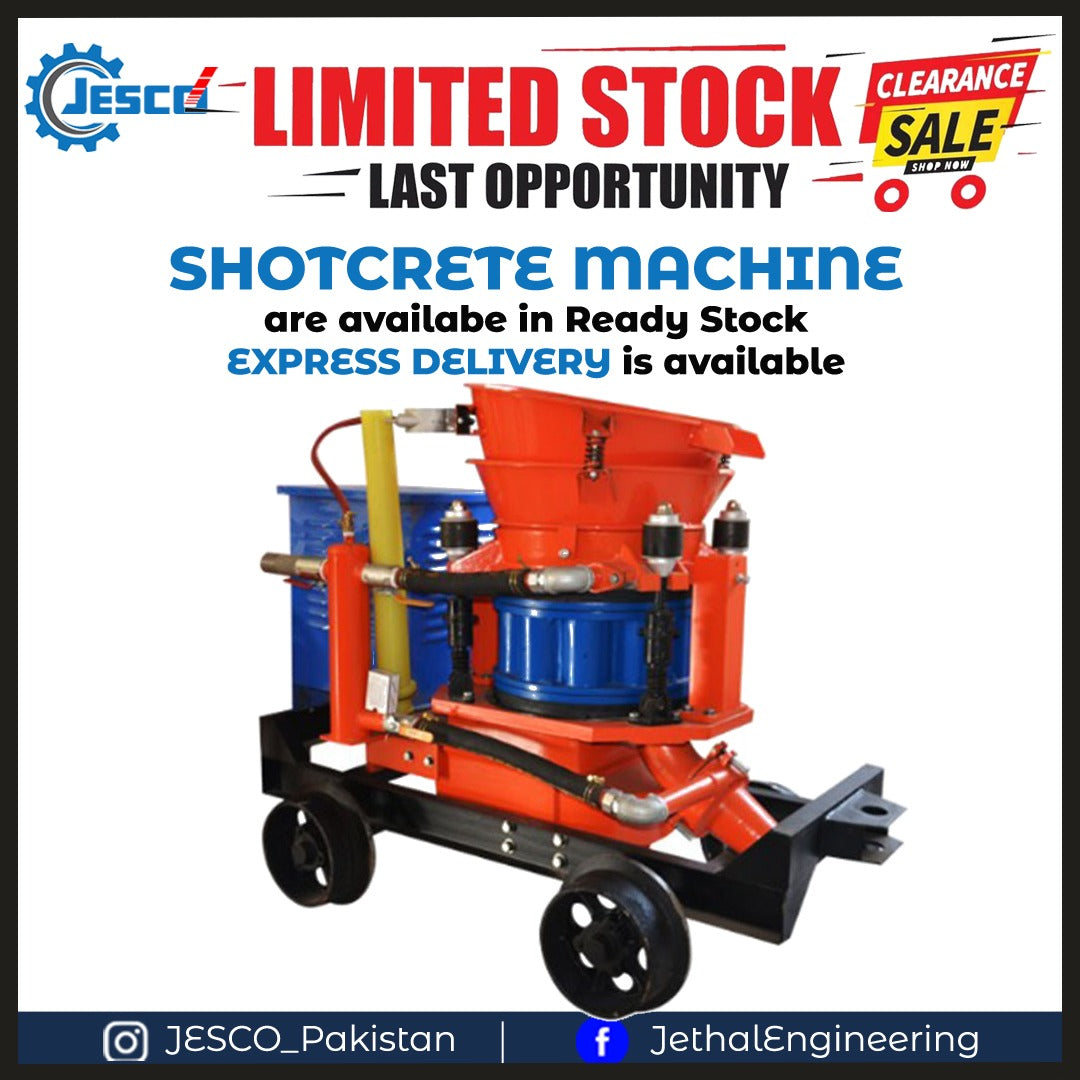 Shockcrete Machine Shotcrete Machine – Jesco Pakistan