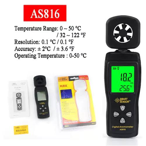 Digital Anemometer AS816