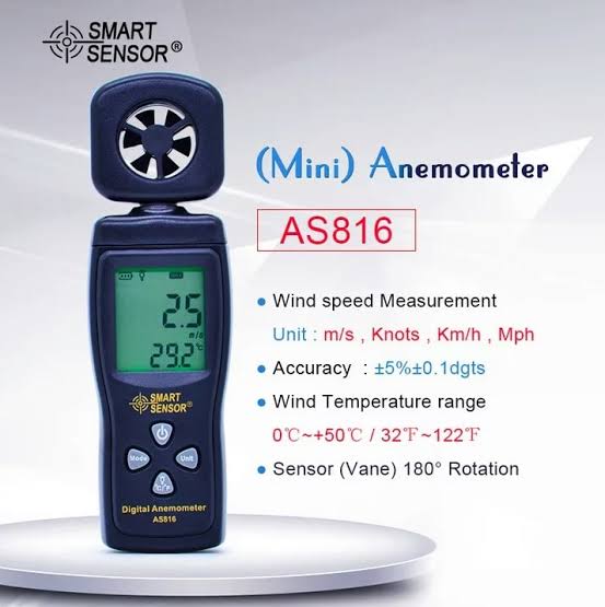 Digital Anemometer AS816