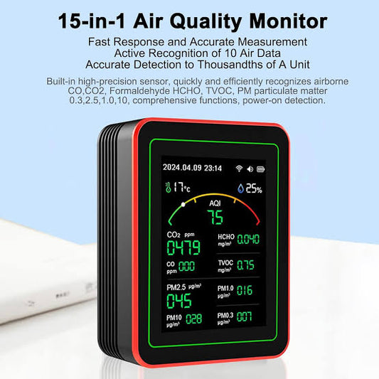 ZN-MT29wifi 15 in 1 air quality monitor 16700
