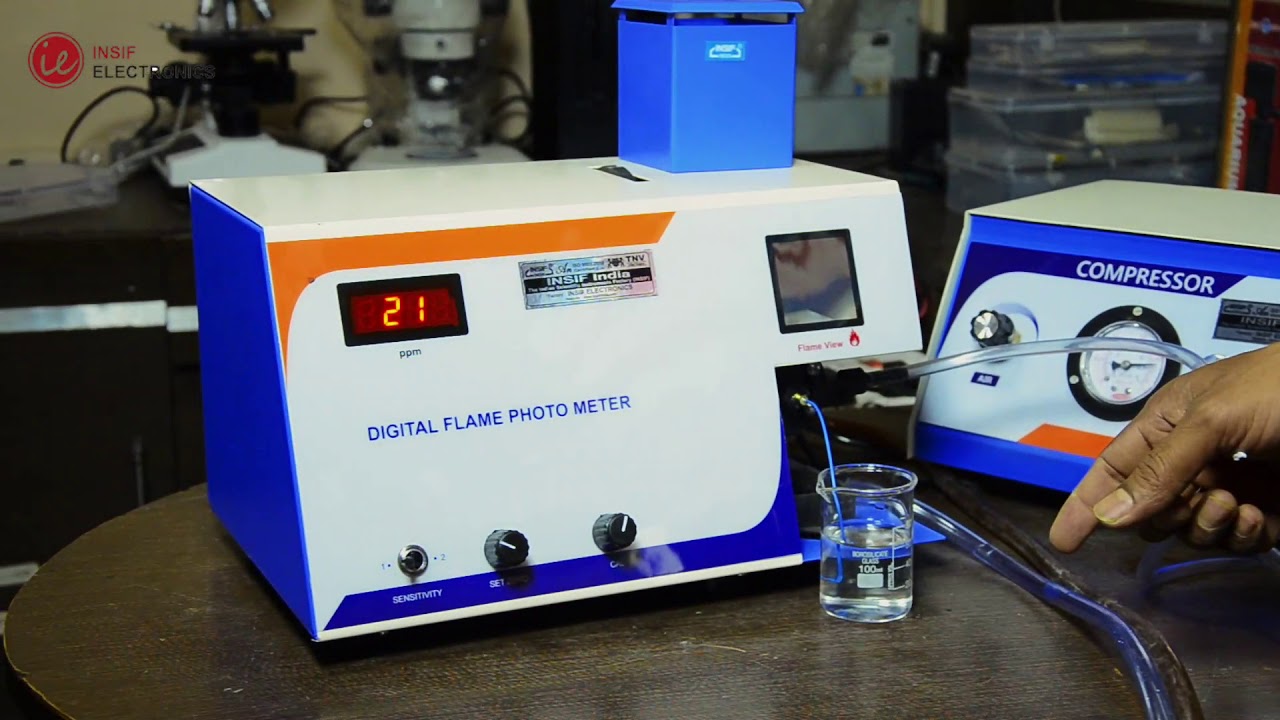 Flame photometer