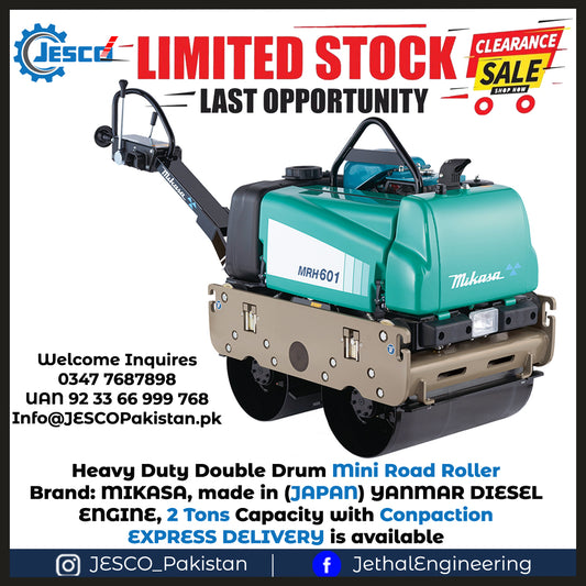 Double Drum Mini Road Roller