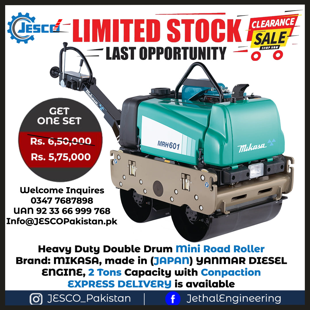 Double Drum Mini Road Roller