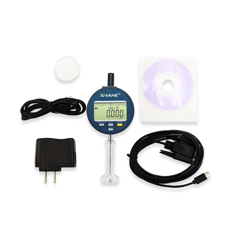 Digital Surface Profile Gauge Surface Roughness Tester 0-6.5mm/0-6500u